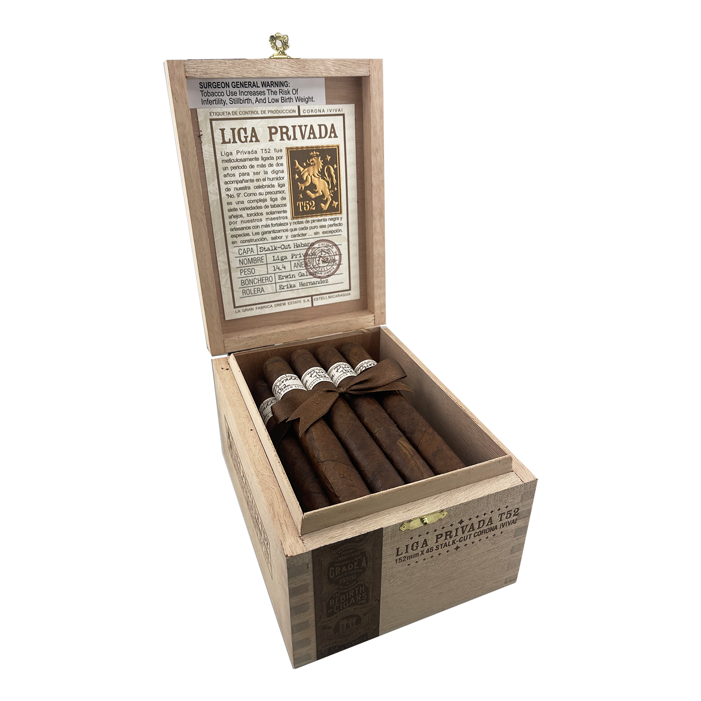 Liga Privada T52 Corona Viva Cigar - Box